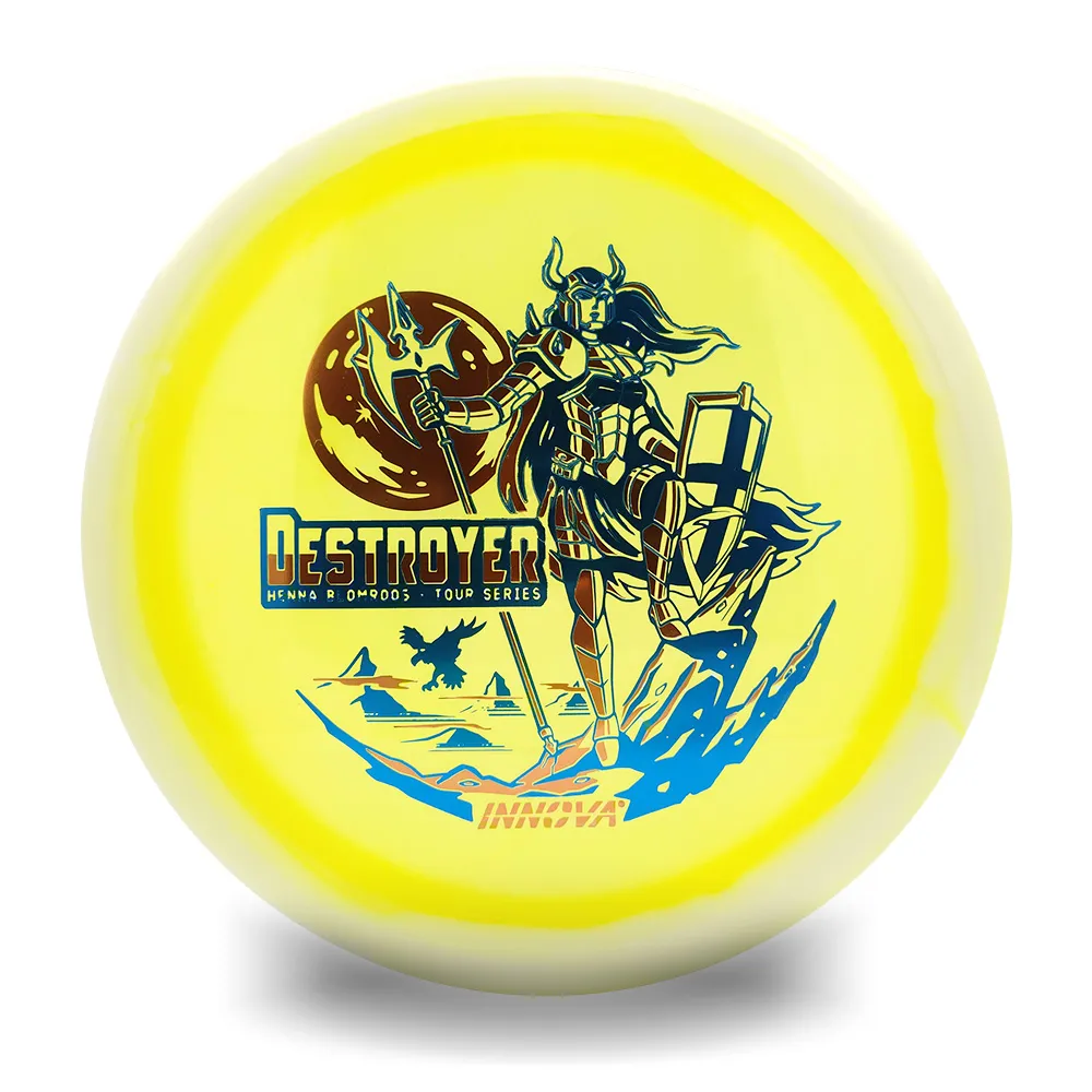 Halo Champion Destroyer Henna Blomroos 2026 Yellow White.webp