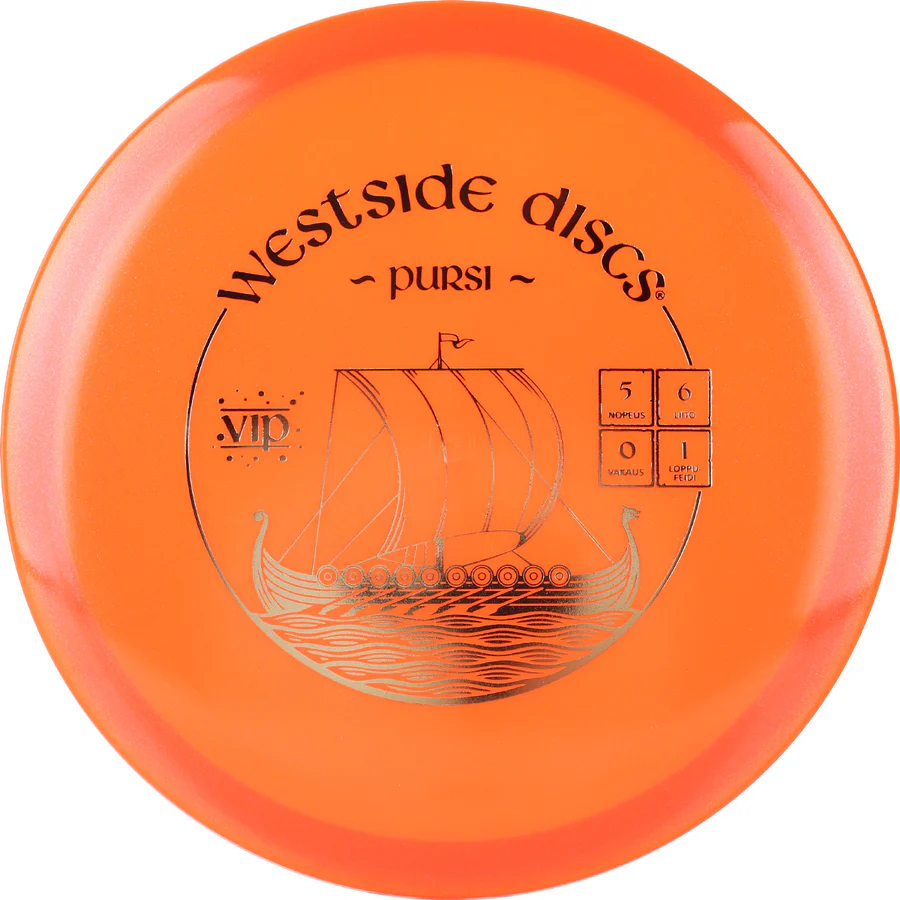 Westside discs VIP Glimmer Warship - Finnish stamp (oranje)