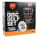 Discmania All in one disc golf set - basket + 4 discs