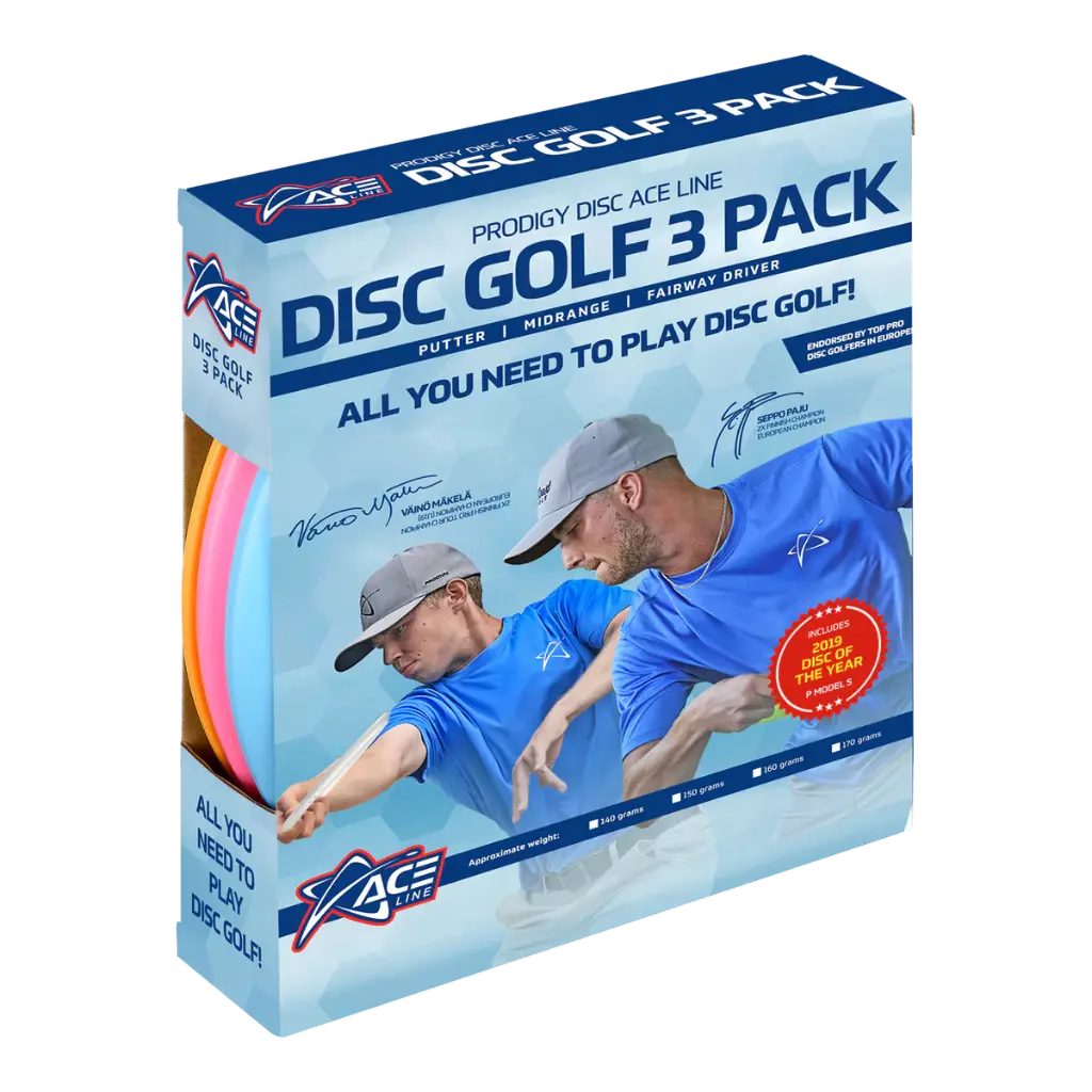 Prodigy Ace line Disc golf 3-pack