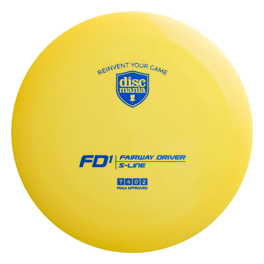 Discmania S-line FD1 (geel)
