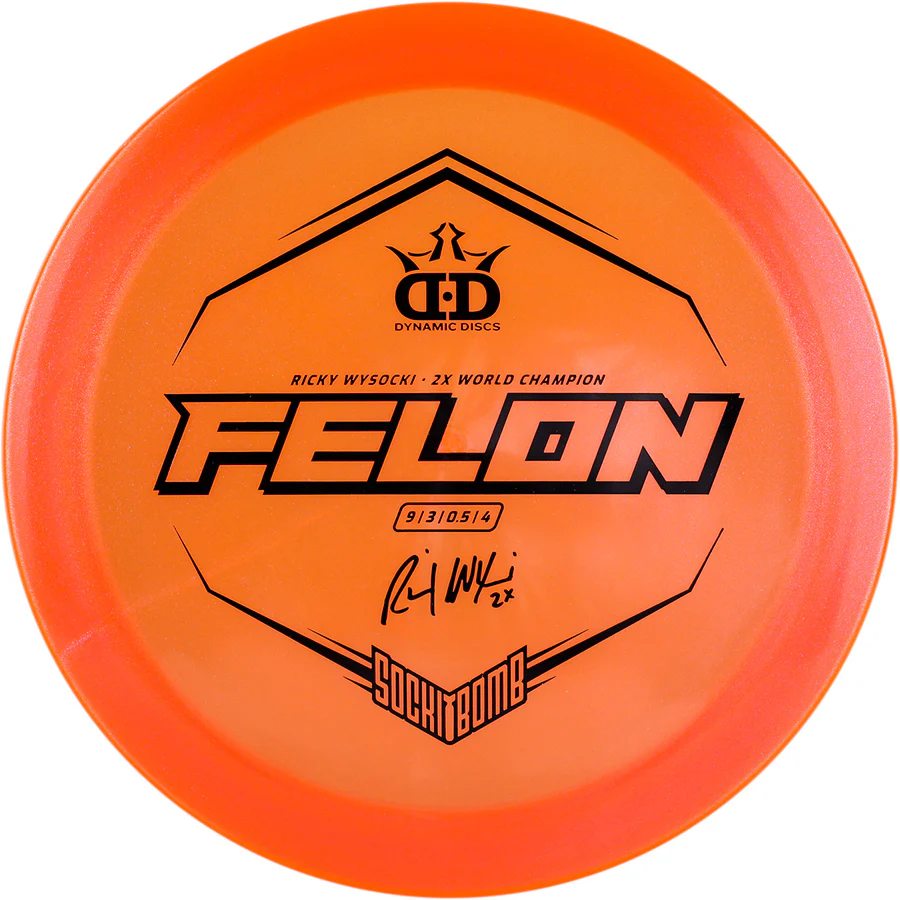 Dynamic discs Lucid-ice glimmer Felon - Ricky Wysocki