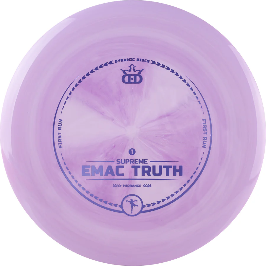 Dynamic discs Supreme Emac Truth - first run