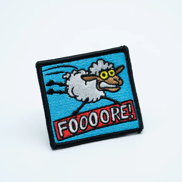 BouncebackDG Textile patch Foooore!