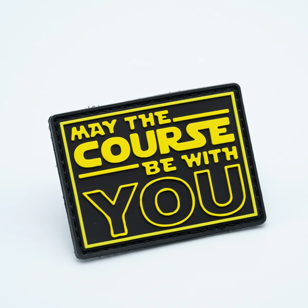 BouncebackDG PVC patch May the course be with you