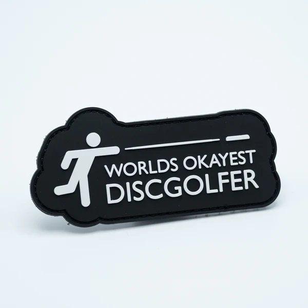 BouncebackDG PVC patch Worlds okayest discgolfer