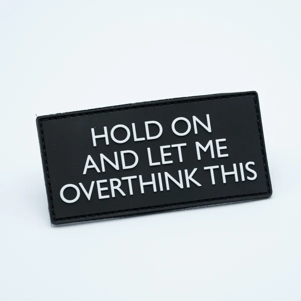 BouncebackDG PVC patch Hold on and let me overthink this