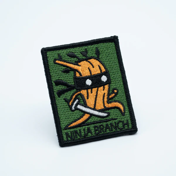 BouncebackDG Textile patch Ninja branch