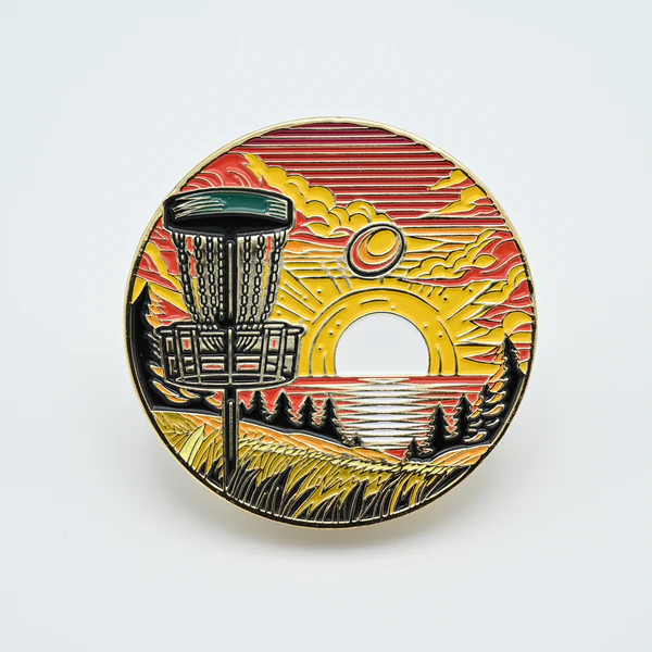 BouncebackDG Pin Disc golf sunset