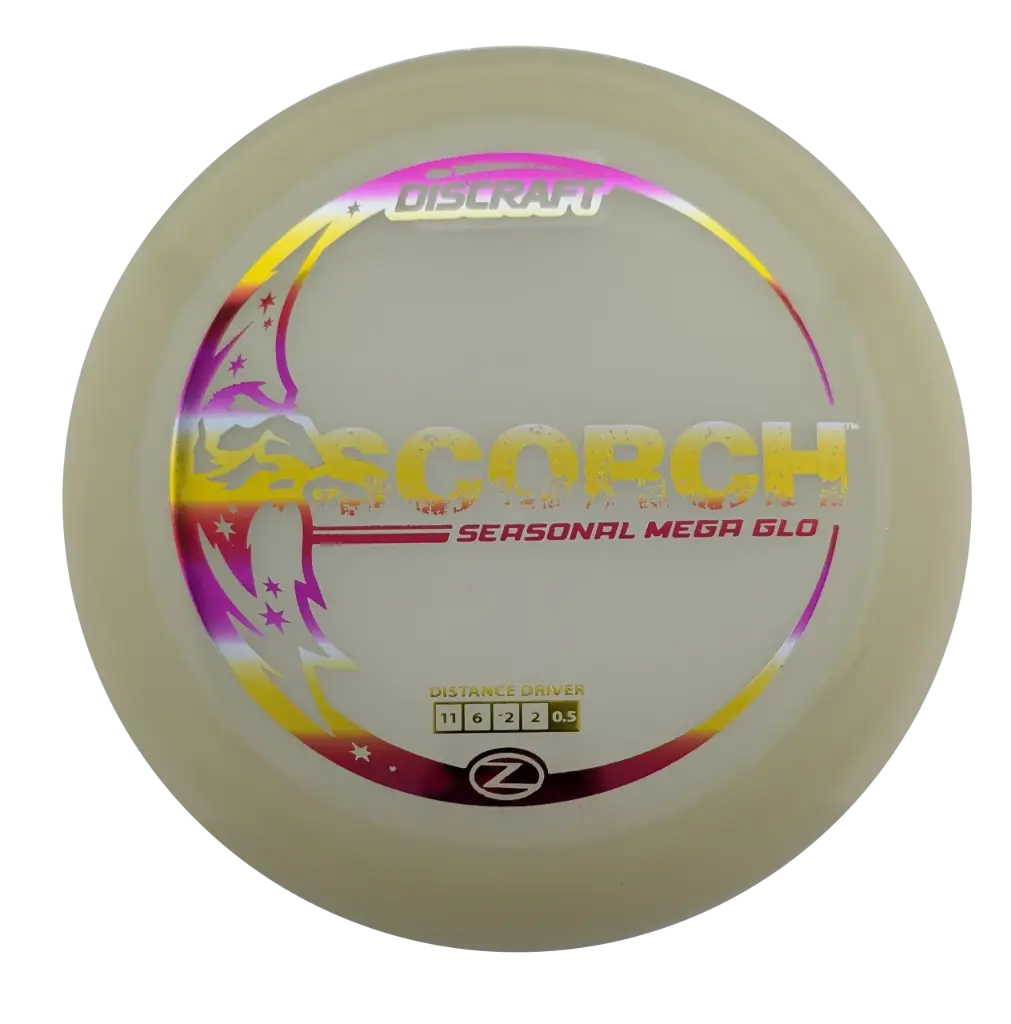 Discraft Z Seasonal mega Glo Scorch