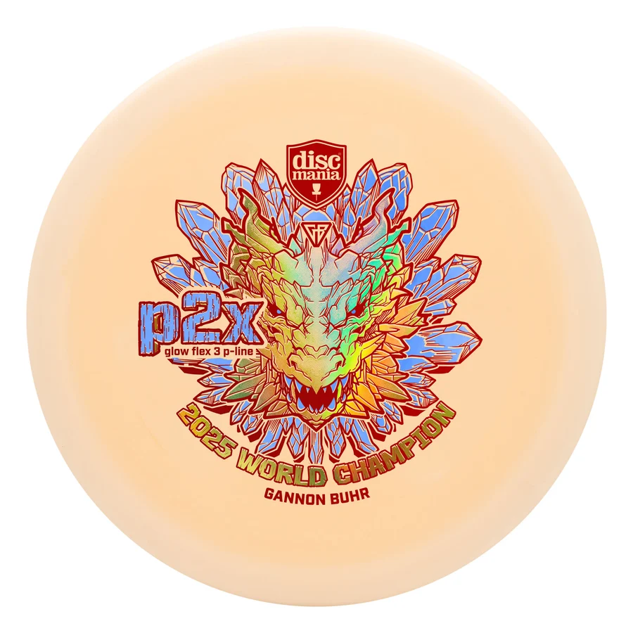 Discmania P-line flex 3 Glow P2X - Gannon Buhr world champion 2025
