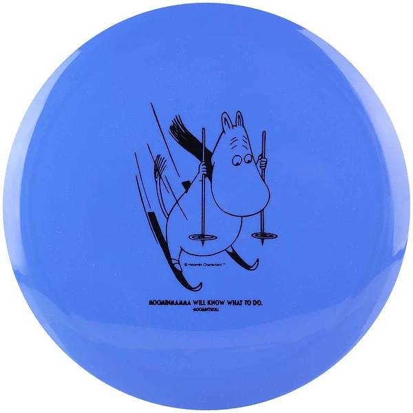 Kastaplast K1 Malm - Moomintroll skiing (blauw)