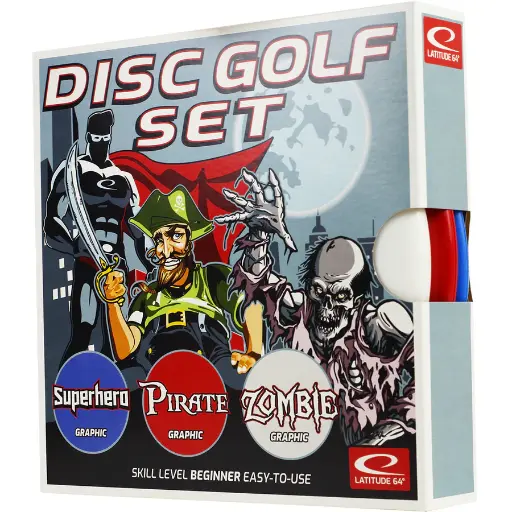[104984] Latitude 64 Disc golf beginner starter set SPZ - lightweight