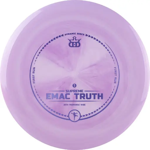 Dynamic discs Supreme Emac Truth - first run