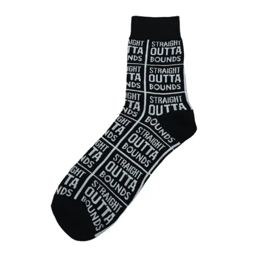 BouncebackDG Socks Straight outta bounds