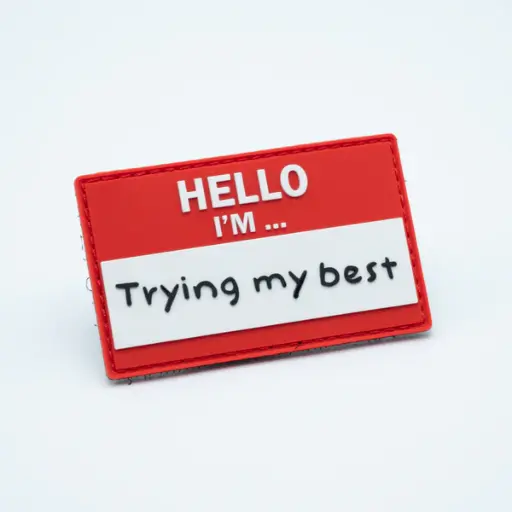 BouncebackDG PVC patch Hello I'm trying my best