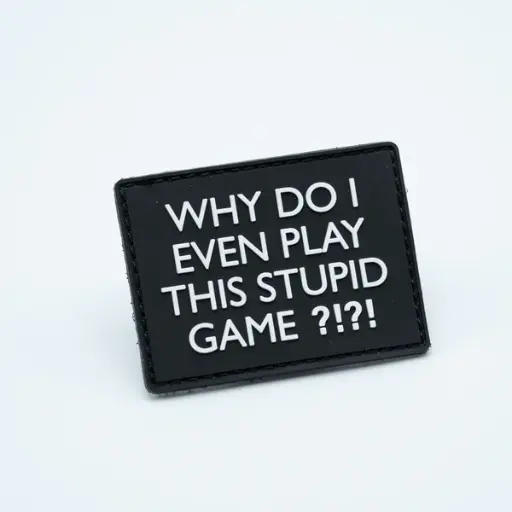 BouncebackDG PVC patch Why do I even play