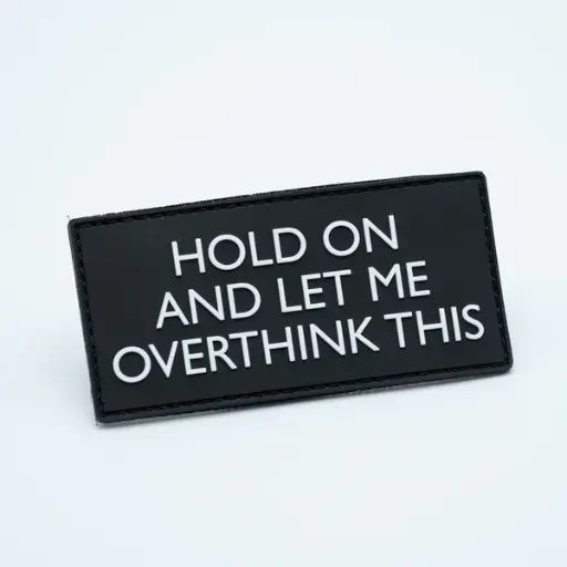 BouncebackDG PVC patch Hold on and let me overthink this