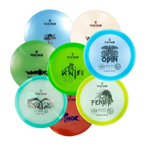 Viking discs 8 disc Tournament set