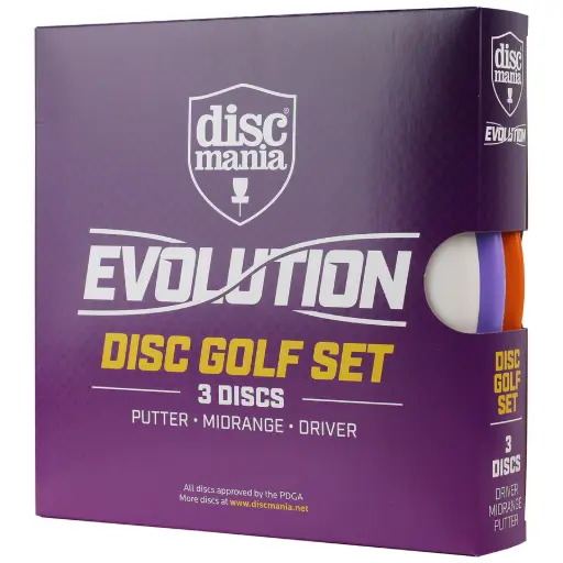 [115592] Discmania Evolution Disc golf starter set